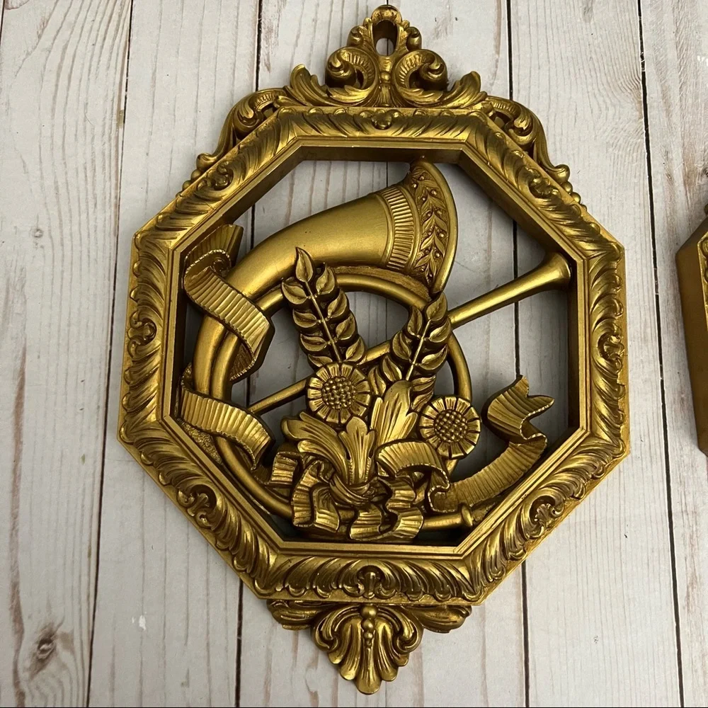 Humco vintage 1970’s Music Themed Wall Plaques Made in USA - Picture 2 of 13